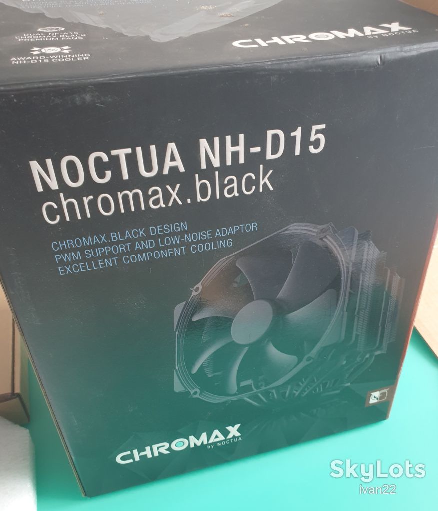 Кулер Noctua NH-D15 chromax.black два вентилятора 140 мм - фото фото фото 0
