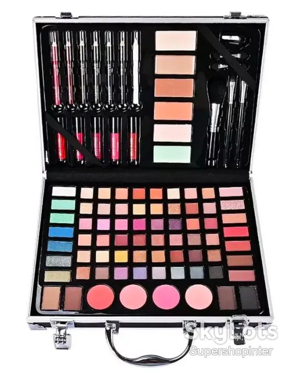 Набор косметики для макияжа в кейсе missyoung GM20250 makeup set black - фото фото фото 2