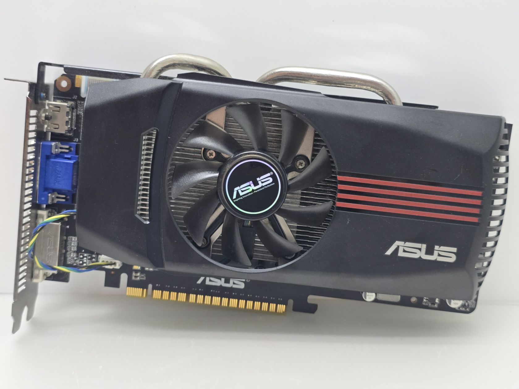 Відеокарта ASUS GeForce GTX 550 Ti 1GB  (1GB,GDDR5,192 Bit,HDMI,PCI-Ex,Б/у) - фото фото фото 0