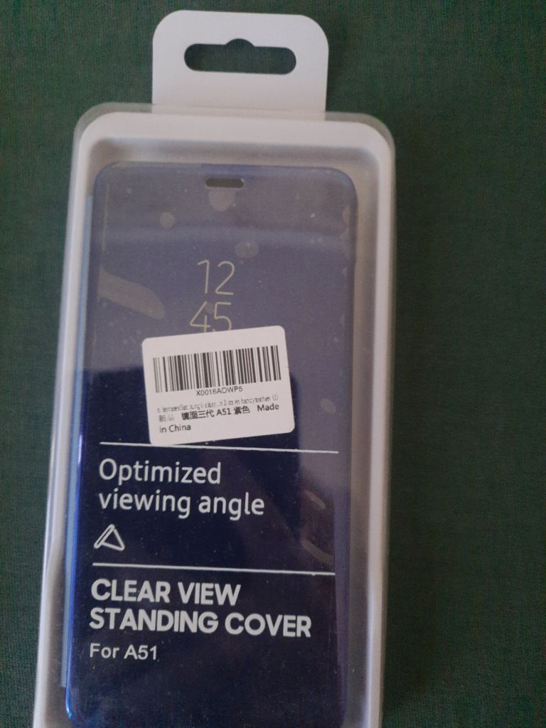 Зеркальный чехол-книжка Clear View Standing Cover Samsung Galaxy A51 - фото фото фото 2