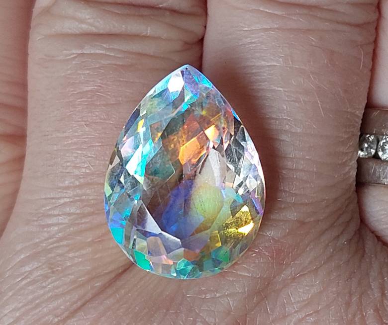 Радужный кварц 17.2 Ct - фото фото фото 4