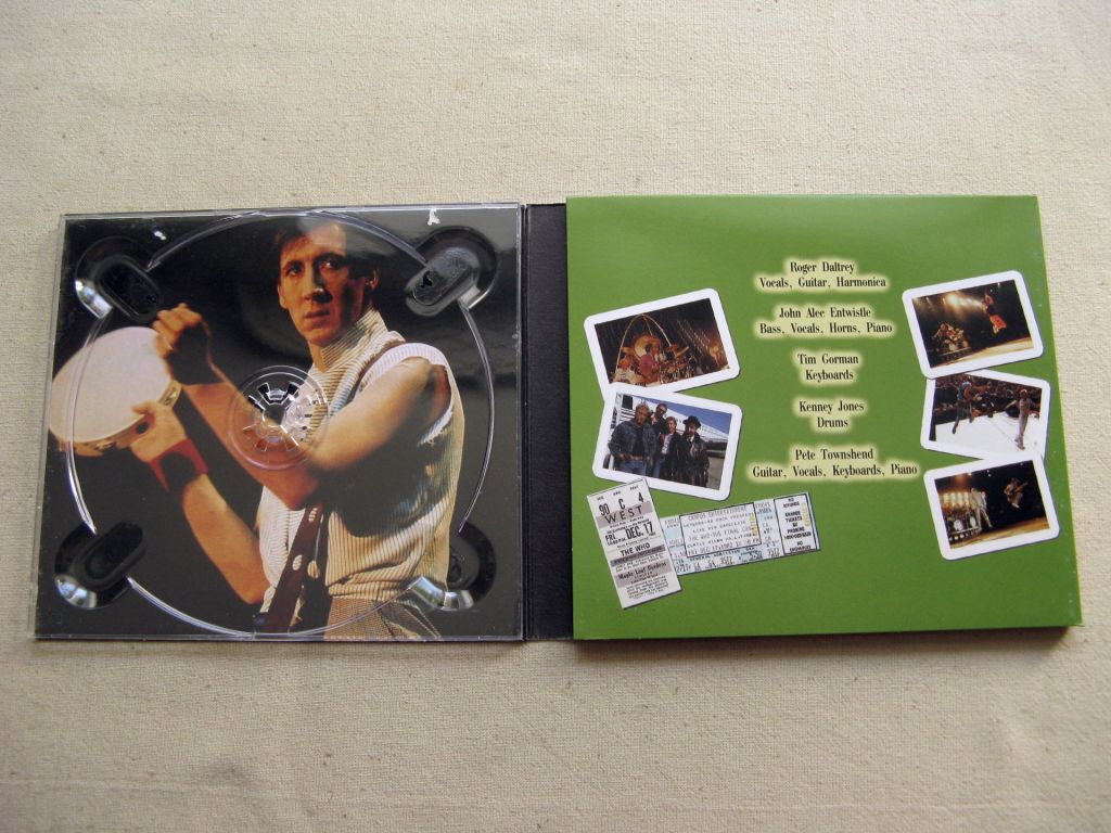 DJ-pack The Who. Rocks Toronto/Live At Leeds. DVD+CD. 1982/1970. - фото фото фото 5