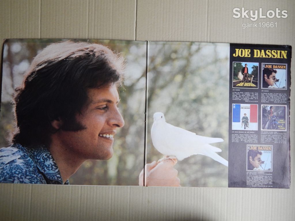 Joe Dassin ‎– Joe Dassin   (CBS ‎– CBS 64780, UK) EX+/EX+ - фото фото фото 2