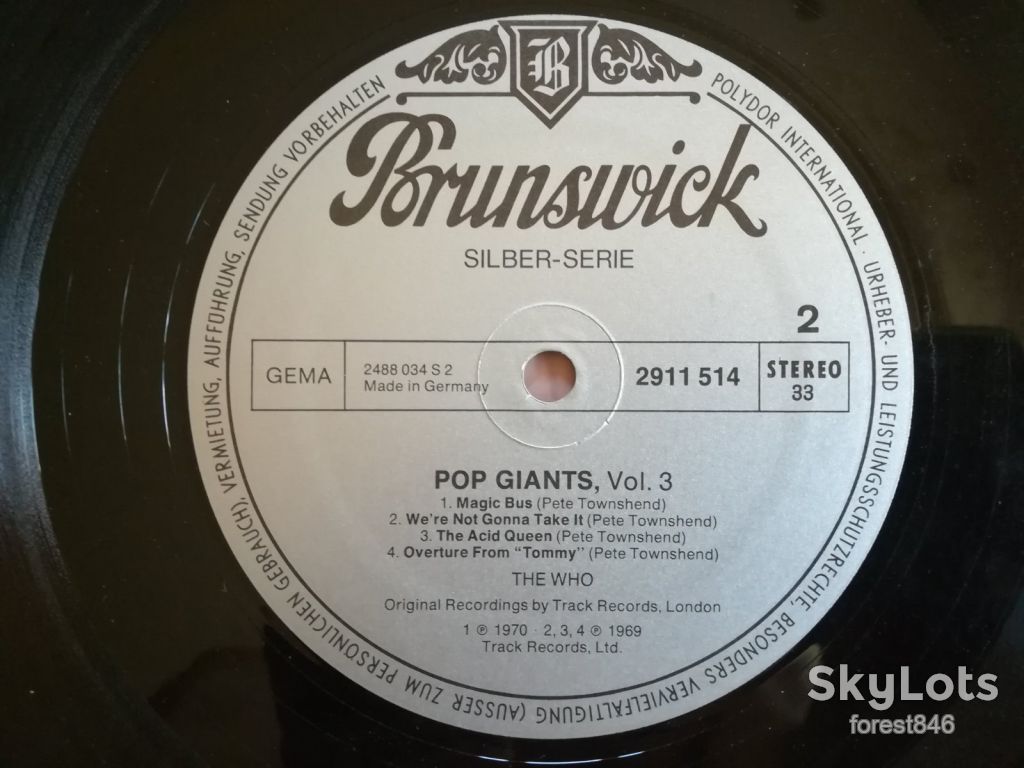 The Who-Pop giants-Vol. 3-Ex., Німеччина  (&amp;31) - фото фото фото 3
