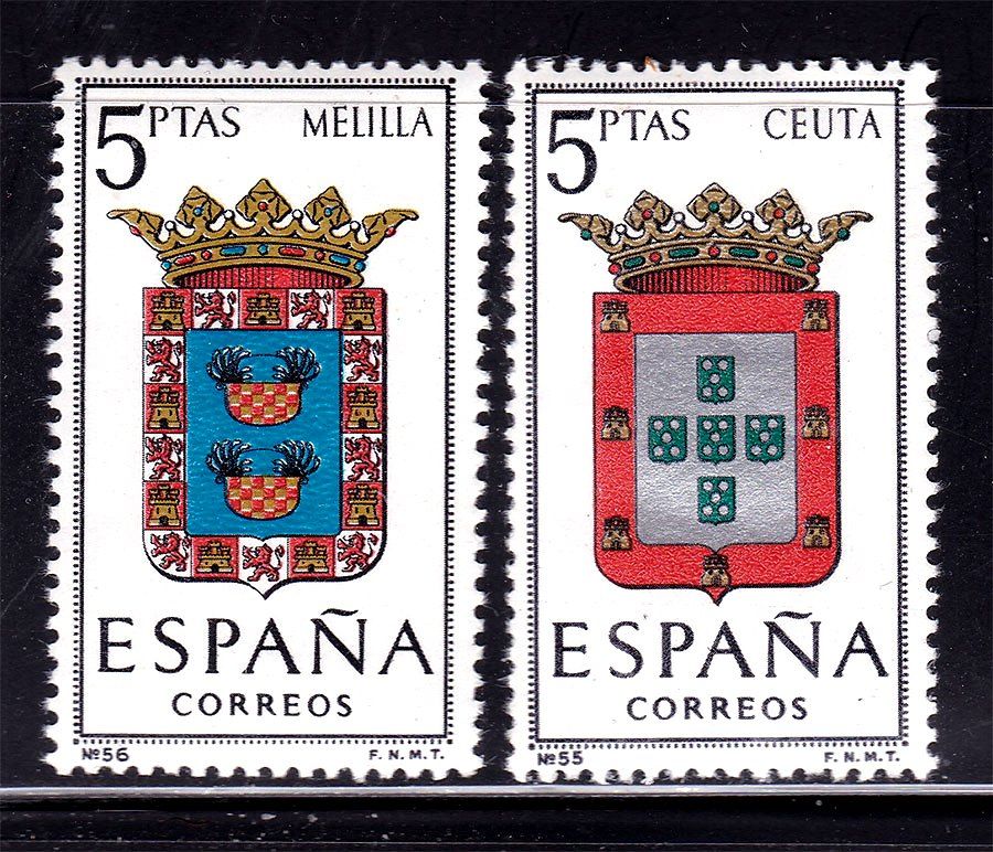Испания  1962 г  MNH - геральдика - фото фото фото 0