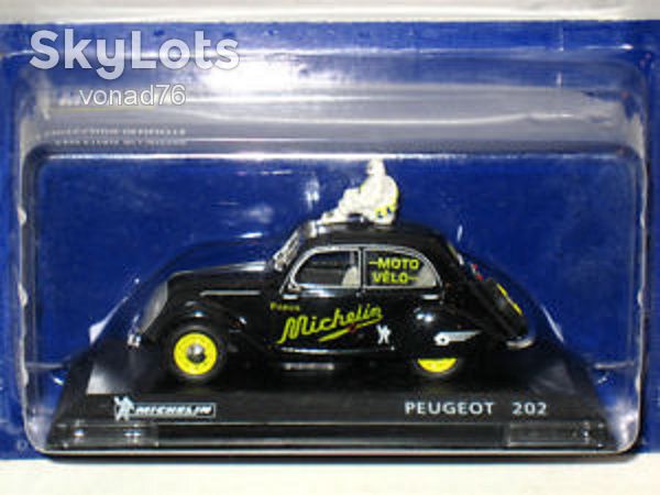 1/43 PEUGEOT 202 MICHELIN. ALTAYA. - фото фото фото 5
