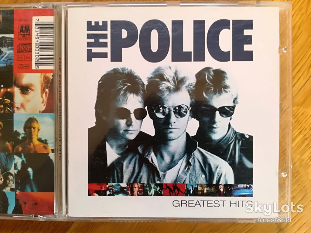 The Police-Greatest hits  (Франція)-состояние: 4+ - фото фото фото 1