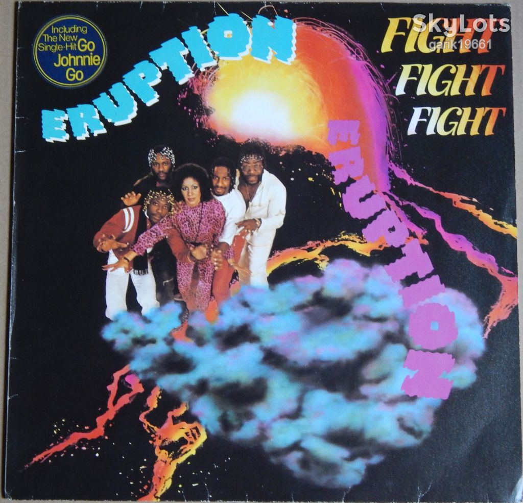 Eruption – Fight Fight Fight  (Hansa International – 201 716, Germany) EX+/NM- - фото фото фото 0