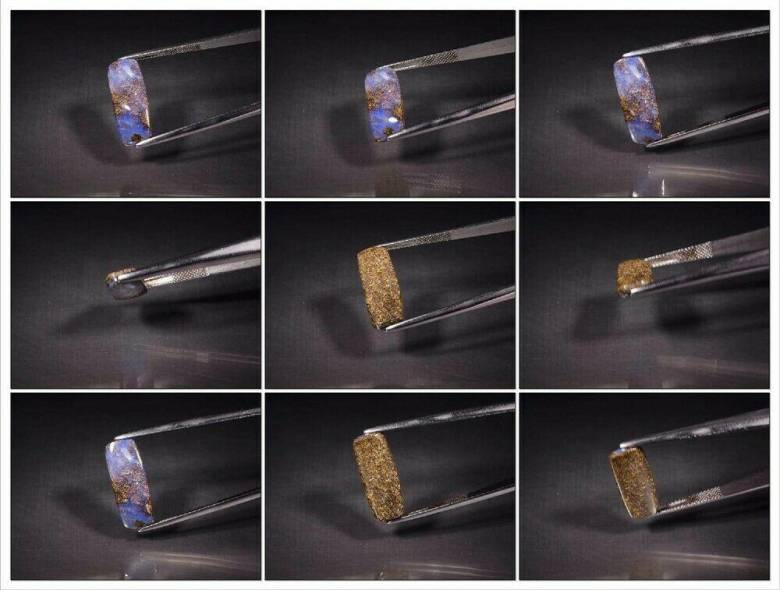Болдер Опал 8.12ct  21.2x8.2mm - фото фото фото 1