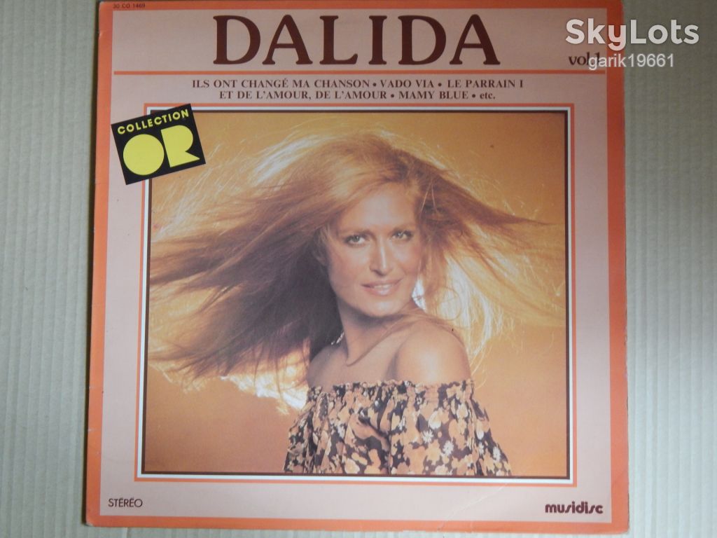 Dalida – Dalida - Vol.1  (Musidisc – 30 CO 1469, France) EX+/NM- - фото фото фото 0