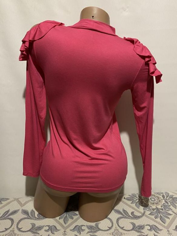 Рожевий лонгслів кофточка marks &amp;amp;amp; spencer (no95) - фото фото фото 2