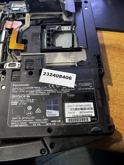 Ноутбук Panasonic ToughBook CF-54 № 232408406 - фото фото фото 6
