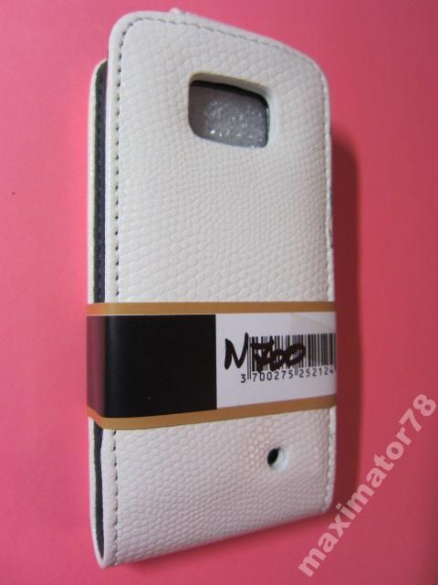 ЧЕХОЛ-КНИЖКА CHIC-CASE NOKIA 700       БЕЛЫЙ КРОКО - фото фото фото 1