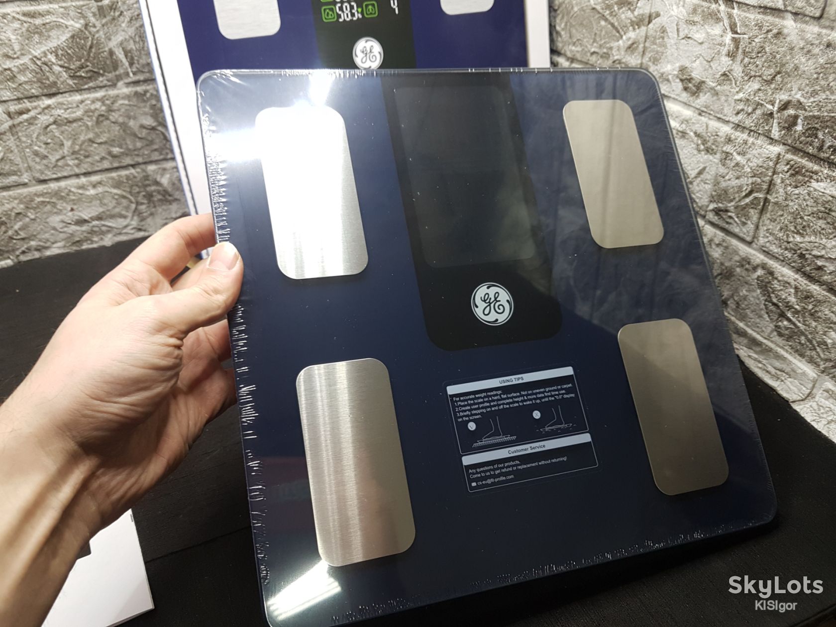 Розумні підлогові ваги GE Smart Body Fat Scale   (модель Fit Plus LN) *81196 - фото фото фото 8