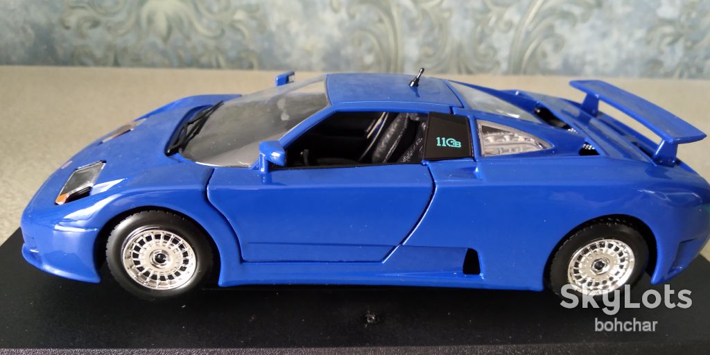 BUGATTI EB - BBURAGO-ITALY 1: 24  ОПЛАТА ЛОТА ПРИ ОТРИМАНІ !! - фото фото фото 1