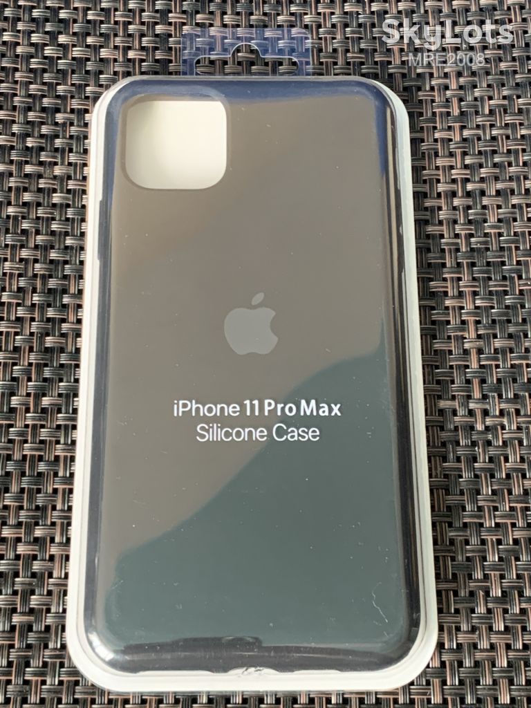 Чехол Silicone Case Apple iPhone 11 Pro Max black - фото фото фото 1