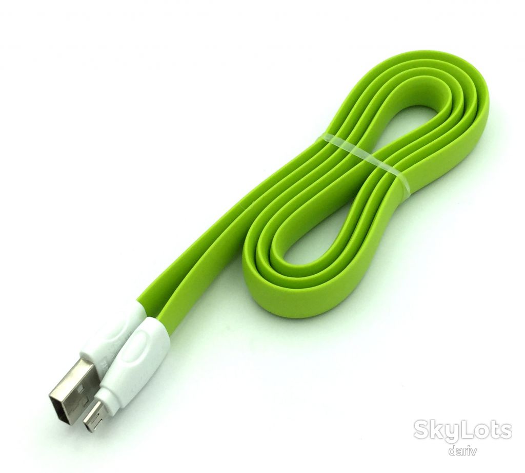 Дата кабель Remax RC-011m Full Speed 2 micro USB Green - фото фото фото 2