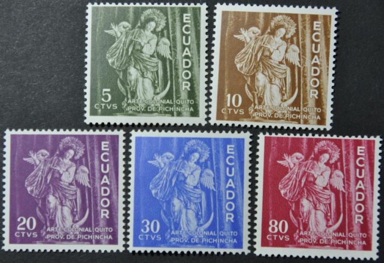 Эквадор Искусство Дева Кито ( Дева Апокалипсиса ) 1959 - фото фото фото 0