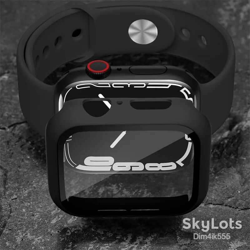 Чехол для Apple Watch SE / 6 / 5 / 4 44mm Black - фото фото фото 4