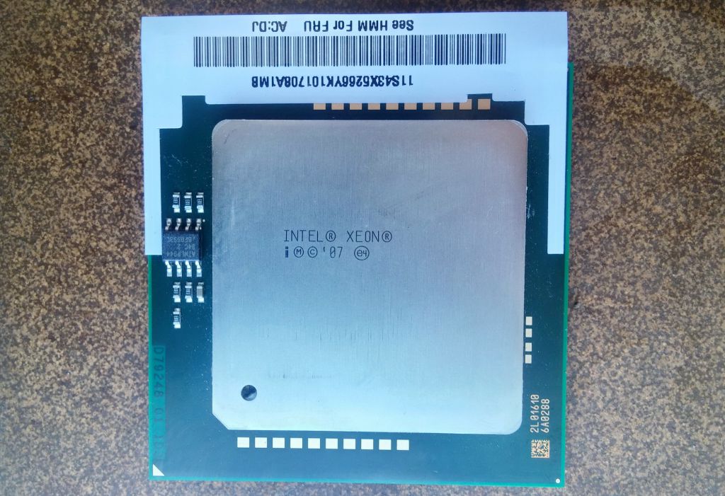 6х ядерный процессор Intel Xeon X7460 SLП9З 2.66GHz/16M/1066  LGA604 Вживане - фото фото фото 2