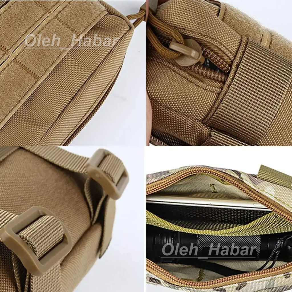 Тактична сумка на пояс Койот Molle Velcro. Тактична поясна сумка   (1491) - фото фото фото 5