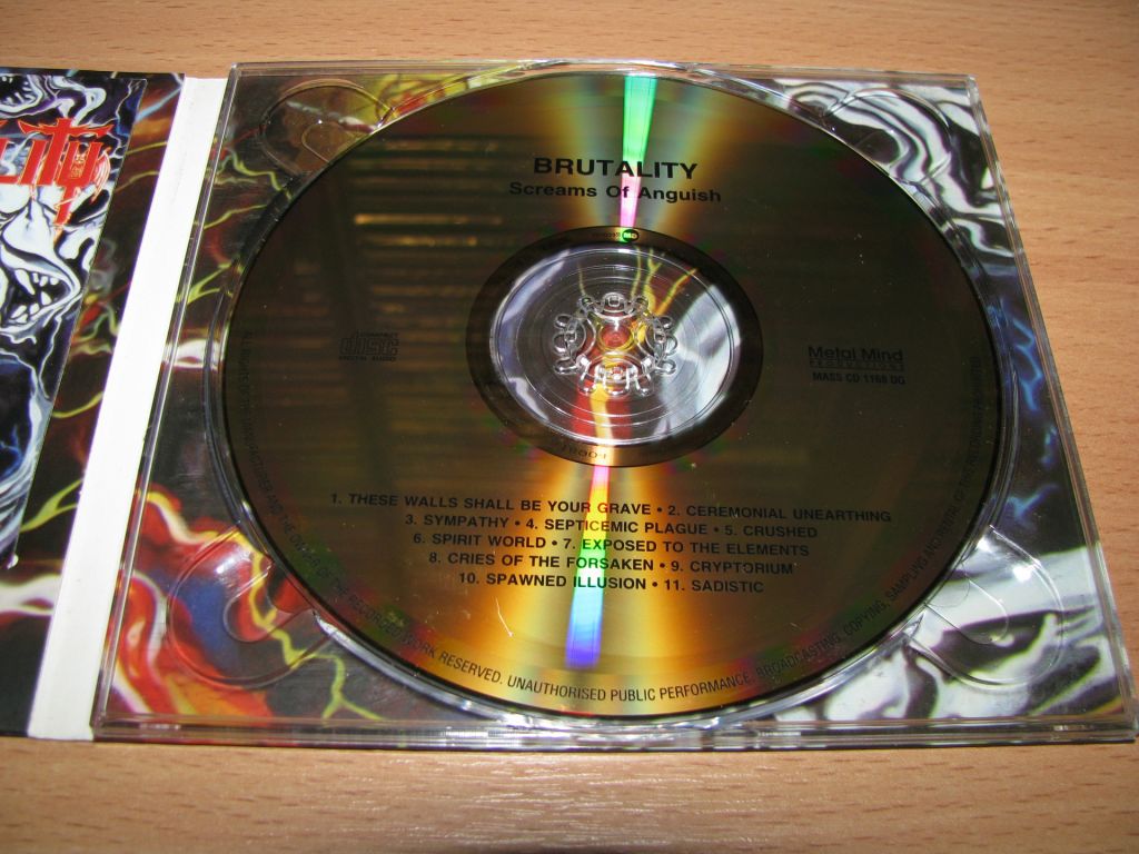 BRUTALITY - Screams Of Anguish      (2008 Metal Mind DIGI) - фото фото фото 3
