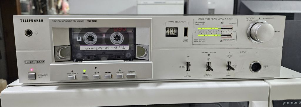 Дека касетна Telefunken RC-100 - фото фото фото 0