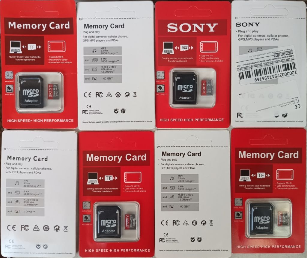 SONY Micro SD Card 1024 GB Mini Memory Card Class 10 - фото фото фото 9