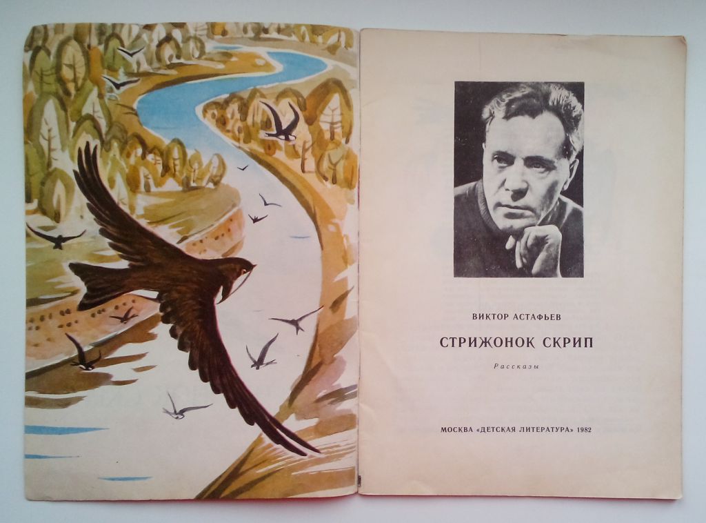 Астафьев В. Стрижонок Скрип. Рассказы. 1982, Рис. В. Симонова - фото фото фото 1
