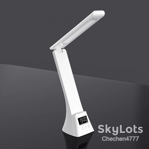 Лампа настільна LED   (TYV-2088)   (з годинником та бездротовою зарядкою для телефону) - фото фото фото 2
