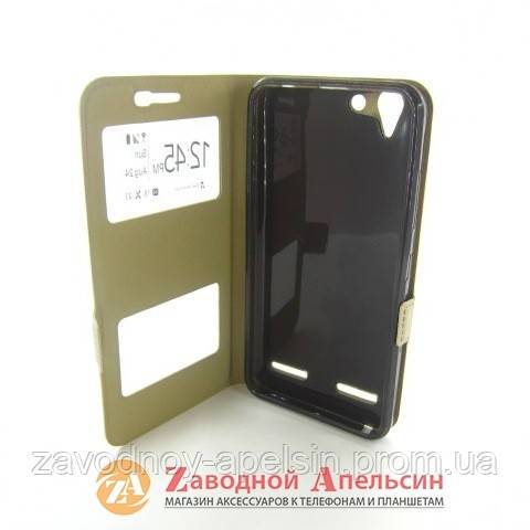 Чехол книжка Lenovo A6020 K5 Smart Case golden - фото фото фото 2