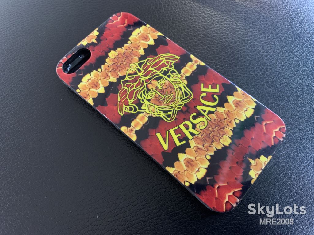 Силиконовый чехол для Apple Iphone 5 / 5s / SE Versace - фото фото фото 1