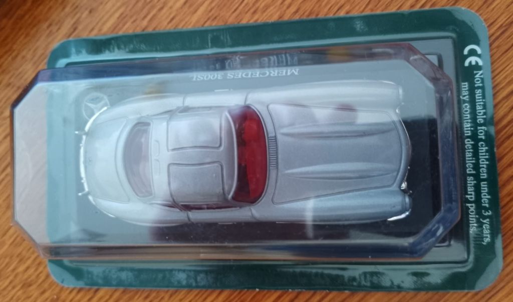 Модель 1:43, Mercedes-Benz 300 SL Gullwing, 1955 года - фото фото фото 3