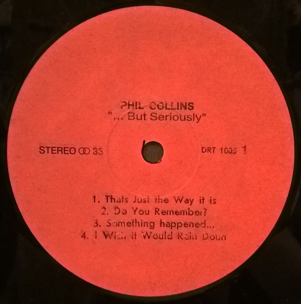 Phill Collins EX Genesis - ... But Seriously - 1989.    (LP). 12. Vinyl. Пластинка. - фото фото фото 2
