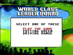 Игра на Sega Master System "World Class Leader Board"       (PAL) - фото фото фото 2