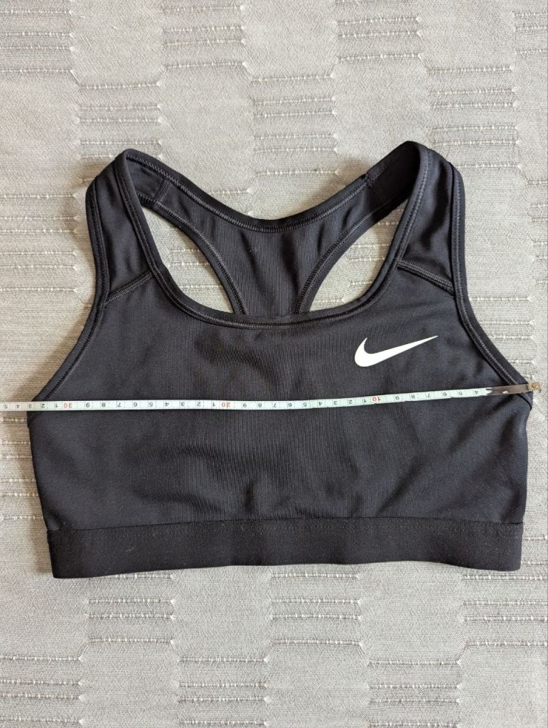 Компрессионный топ Nike Dri-FIT Swoosh black/white. S - фото фото фото 5