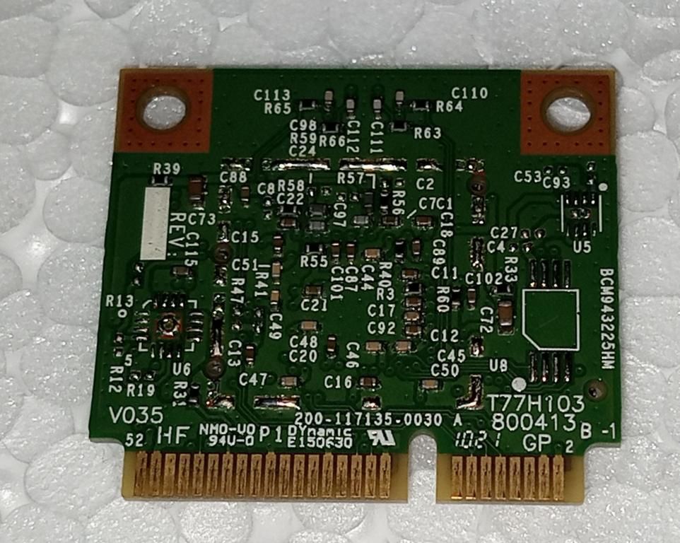 WIFI адаптер з ноутбука ACER ASPIRE 7551G 7741G Broadcom BCM943225HM T77H103 - фото фото фото 3