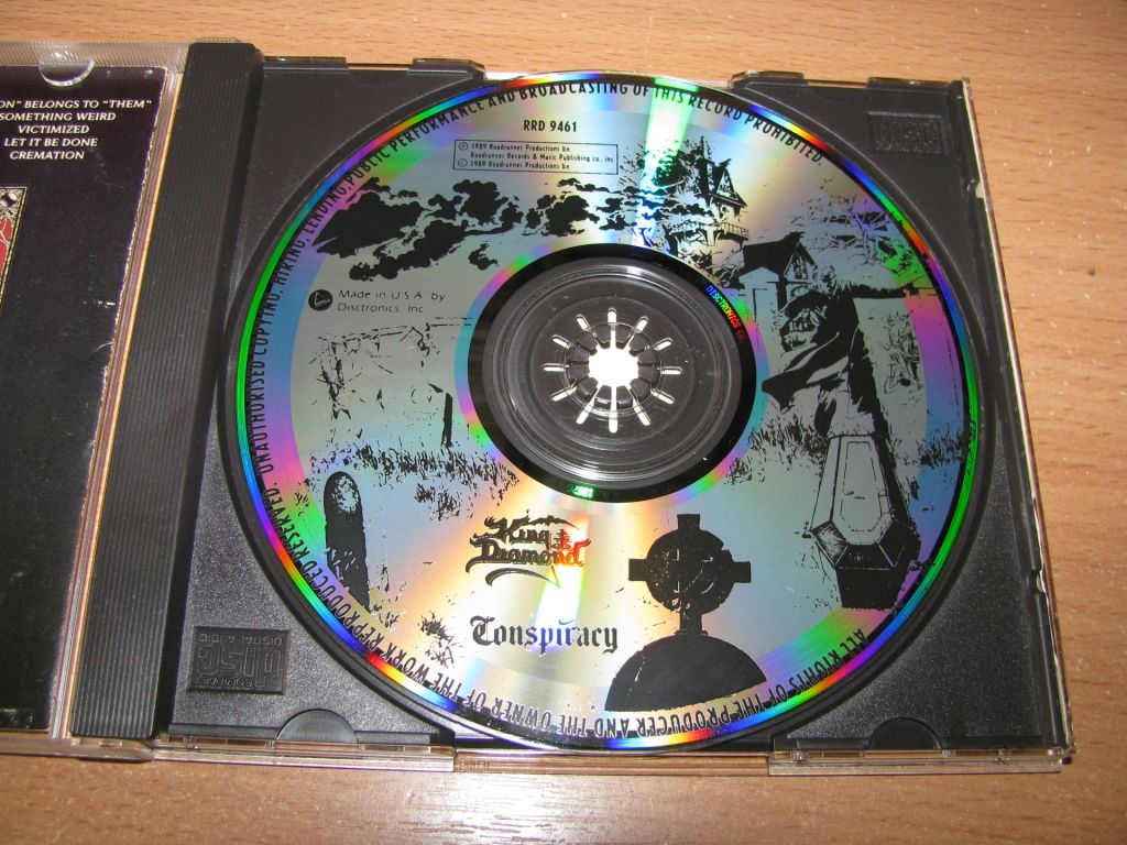 KING DIAMOND - Conspiracy  (1989 Roadracer 1st press,USA) - фото фото фото 2