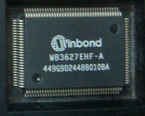 2153Ч - Мікросхема мультиконтролера    (Super I/O) Winbond W83627EHF    (б/в) - фото фото фото 0