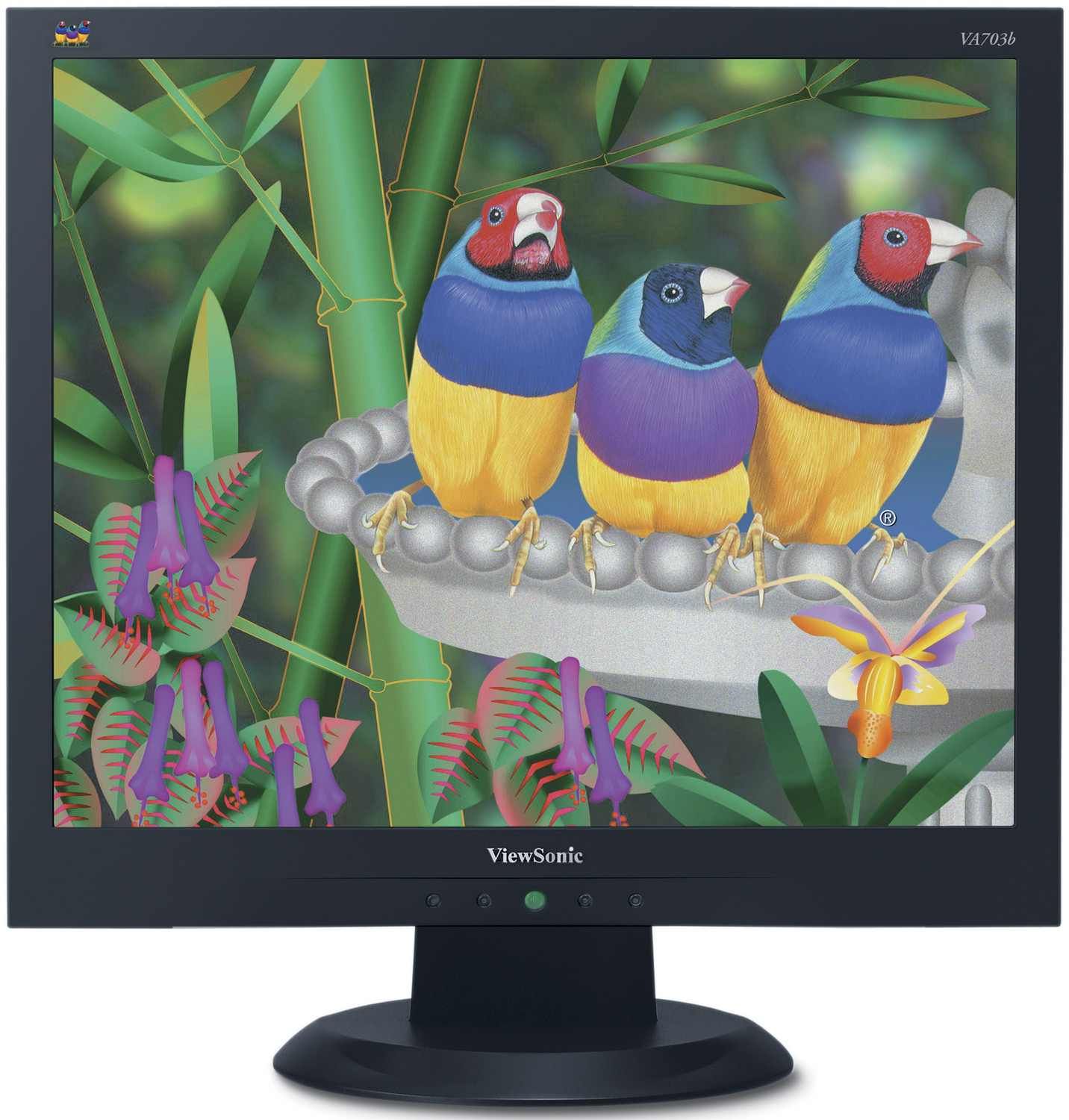 Б/У Монітор ViewSonic  model - VA703b  17"  1280x1024  (TN)  VGA      код 72И - фото фото фото 0