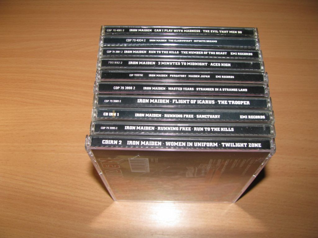IRON MAIDEN - The First Ten Years   (1990 EMI 10 CD) - фото фото фото 2