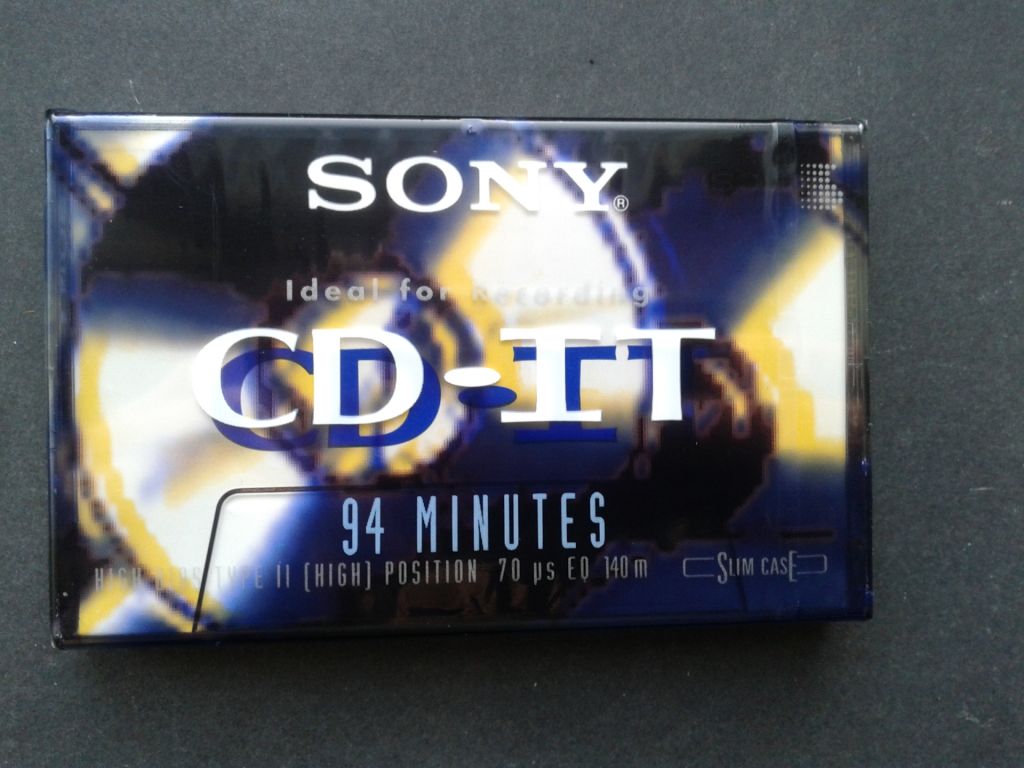 Аудиокассета Sony CD-IT II 94 - фото фото фото 0