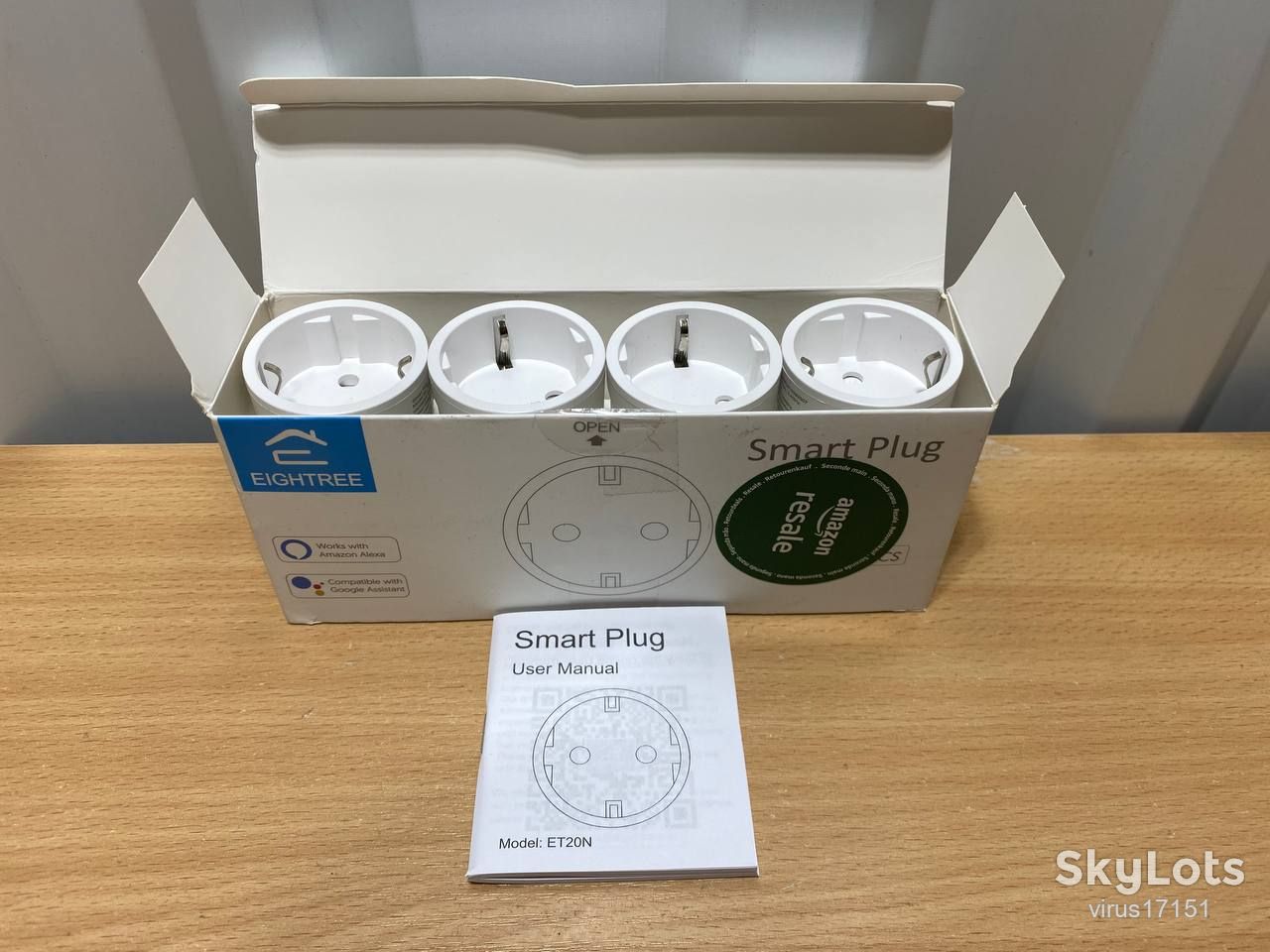 Набір із 4 розумних розеток EIGHTREE Smart Plug ET20 - фото фото фото 0