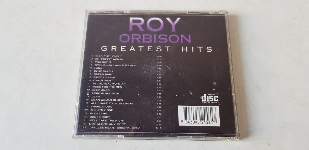 Roy Orbison Greatest Hits - фото фото фото 1