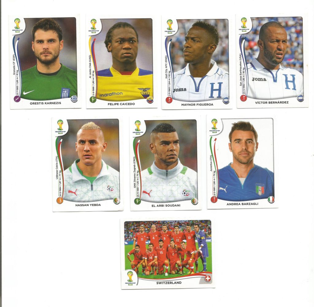 Наклейка Panini FIFA World Cap Brazil 2014 - фото фото фото 2