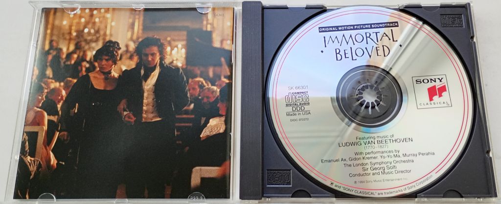 LUDWIG VAN BEETHOVEN  Immortal Beloved  (Original Motion Picture Soundtrack) CD US - фото фото фото 1