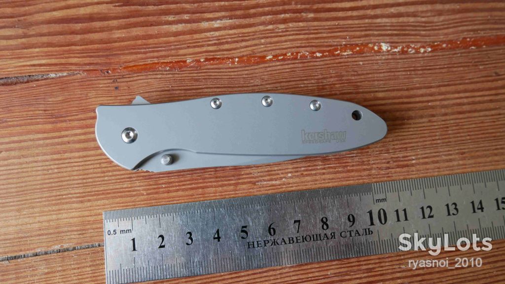 Kershaw Leek 1660 Сталь, 8Cr13MoV Grey, Replica, EDC, Frame Lock - фото фото фото 10