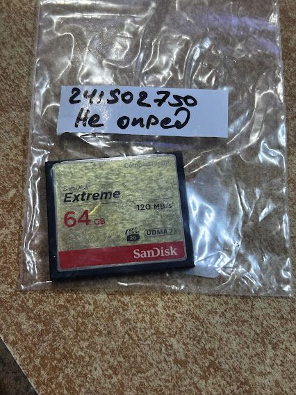 Карта памяти CompactFlash SanDisk Extreme UDMA 7 64GB № 241502750 - фото фото фото 2
