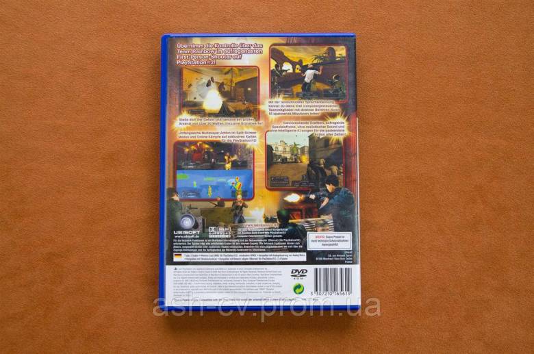 Диск для Playstation 2, гра Tom Clancy&amp;#039;s Rainbow Six 3 - фото фото фото 4