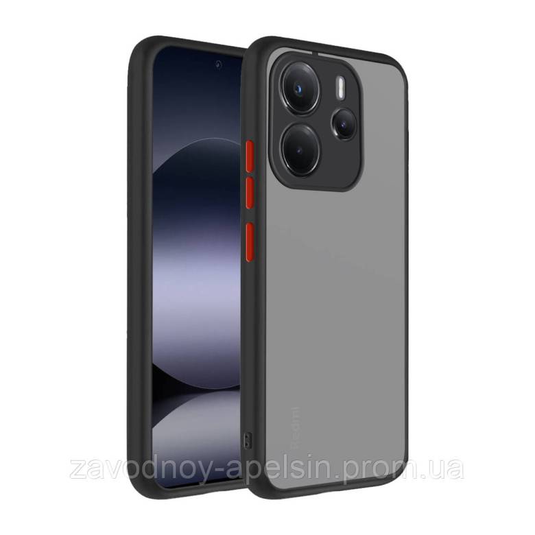 Xiaomi Redmi Note 14 4G EU Чехол матовый Защита камеры (TPU+PC) - фото фото фото 1